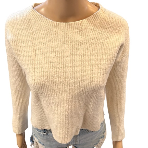 Super cute Wilfred cropped wool sweater - Picture 6 of 9